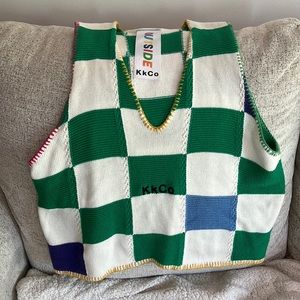 KkCo Checkered Vest